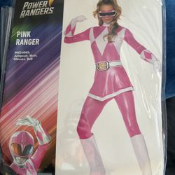 Halloween Costume Pink Power Ranger 