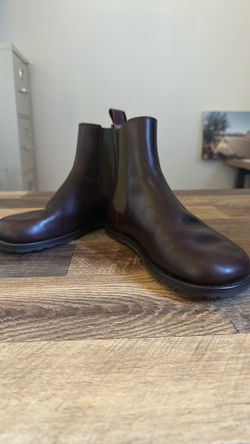 NEW Gaucho Ninja brand  ”Campo” Brown Leather  *Barefoot Style*  Chelsea boots - Size 41