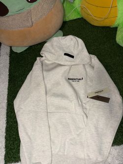 Essentials Fear Of God Hoodie size large Oat meal color.