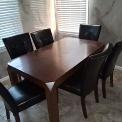 6 peice dining table