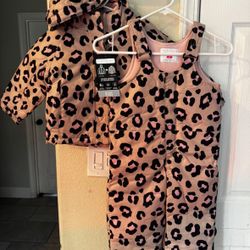 Toddler Girl Snow Bib and 3 in One Jacket Set Size 3T, 4T and 5T