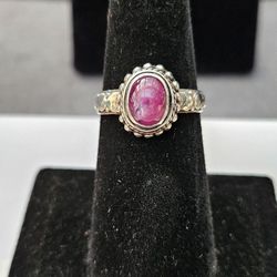 Genuine Bali Kenyan Ruby Ring