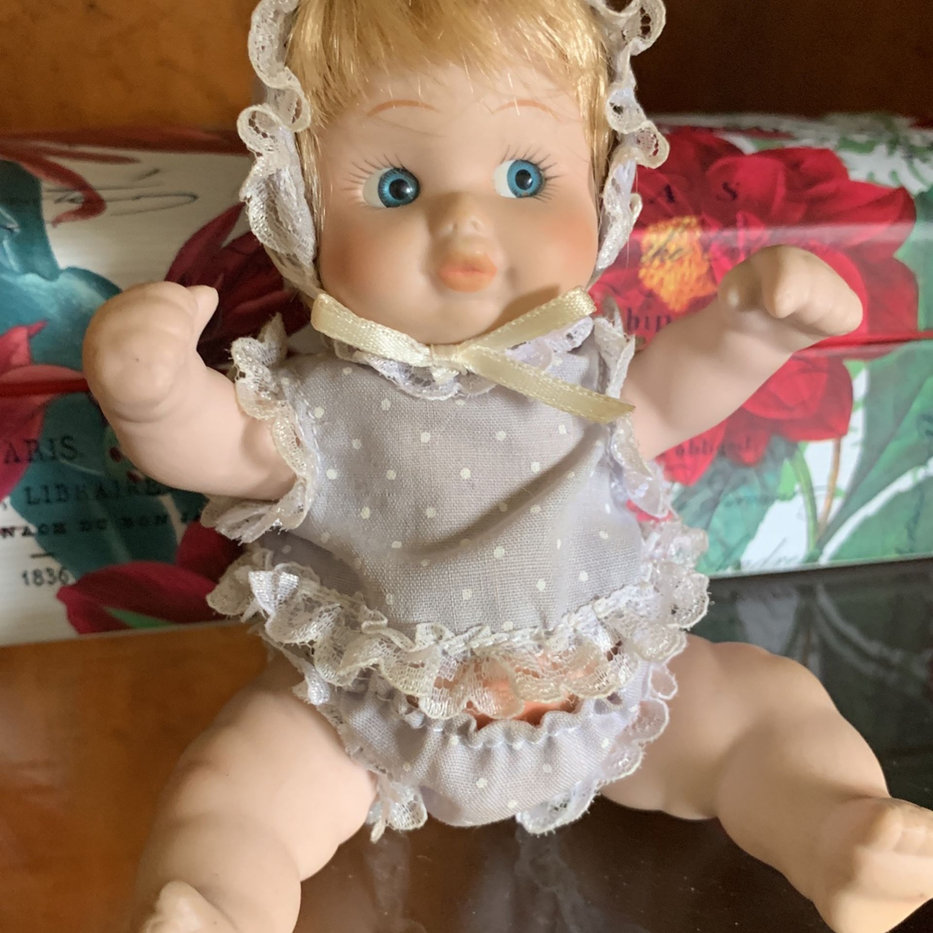 Delton Porcelain Infant Baby Doll