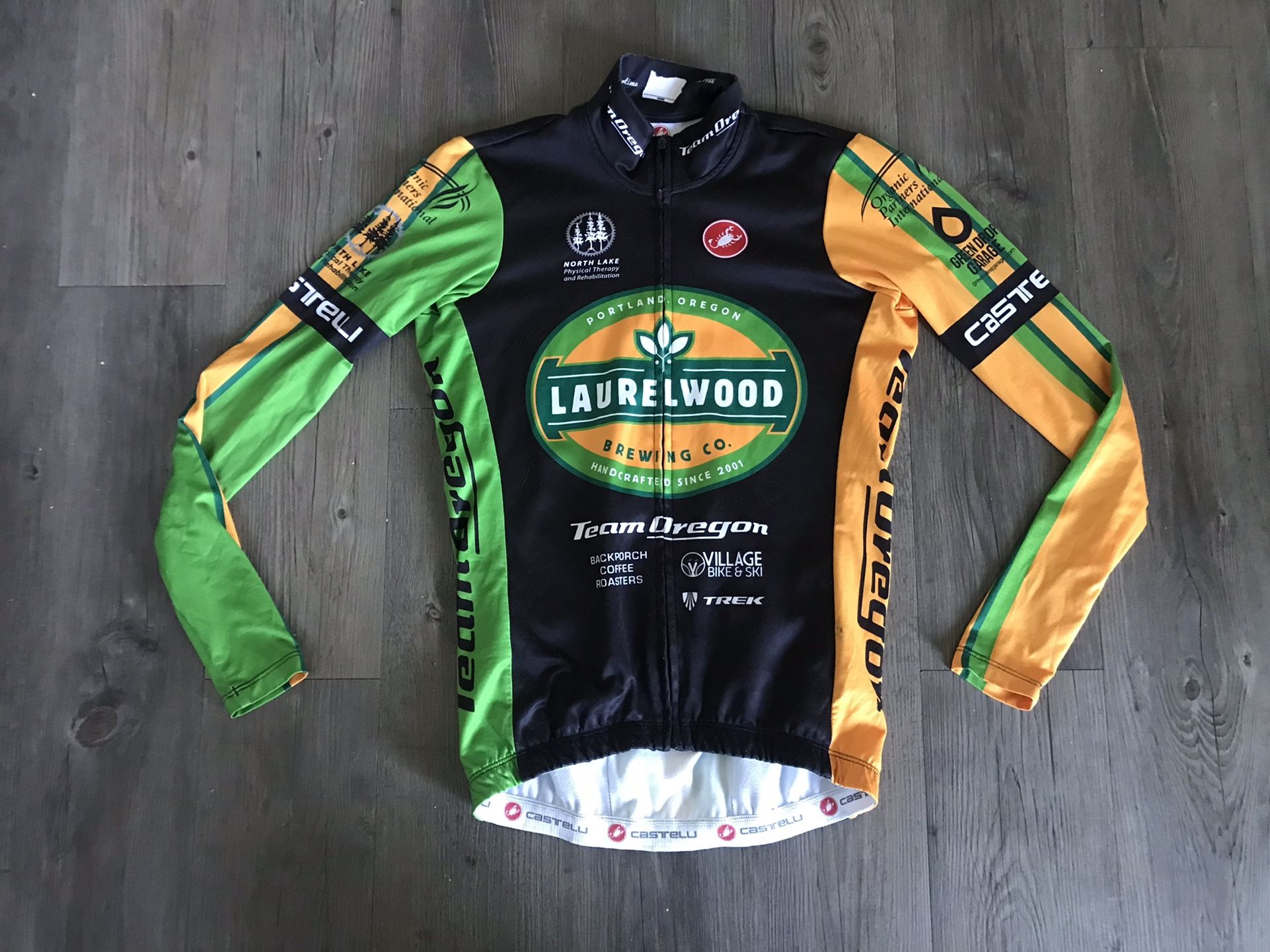 Castelli Laurelwood Brewing Co Cycling Jersey - Small
