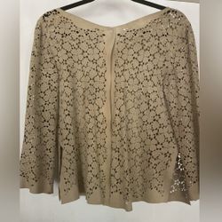 Armani Collezioni Leather Top for Womem