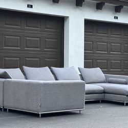 🛋️ Sofa/Couch Sectional - Modular - Linen -  Perazzi - Delivery Available 🚛