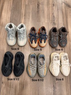 YEEZY shoes collection used