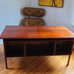 Midcentury Rosewood Desk By Kai Kristiansen 