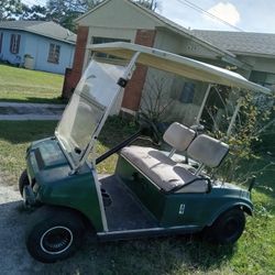 Carros De Golf Estoy Subiendo Línea