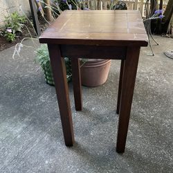 $4 - Wooden End Table