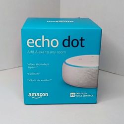 Amazon Echo Dot 3rd Generation New White