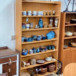Mid Century Teak Bookshelves 