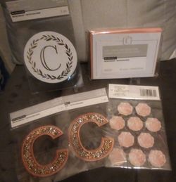 Monogrammed Stationery: Note cards, Stickers, Sticky Notes, etc. ONLY $1 EACH!
