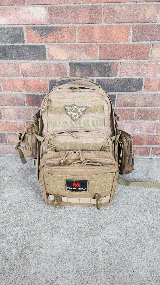 Tactical Coyote Tan Backpack