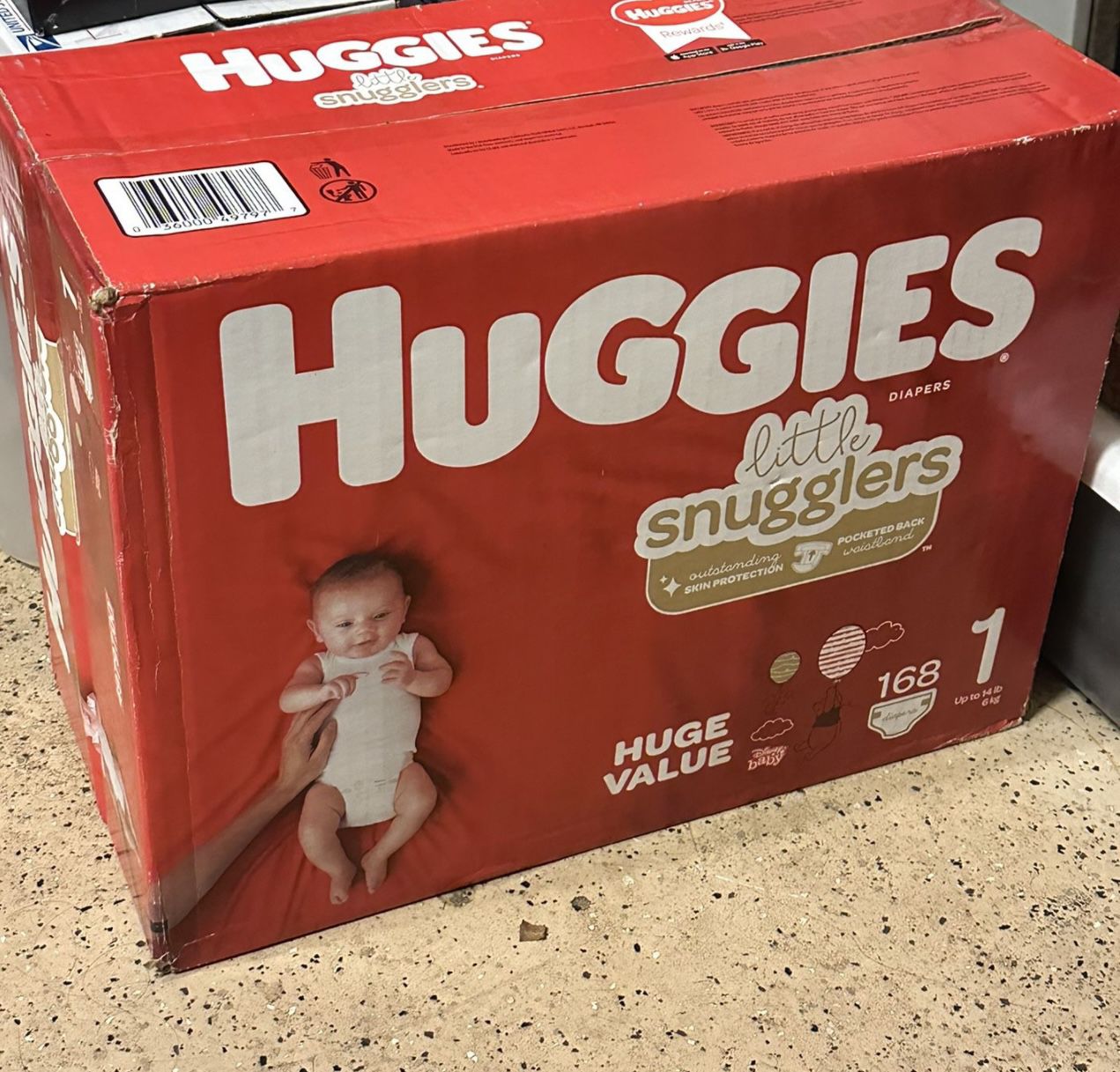 Huggies little snugglers size 1
