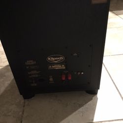 Klipsch 12 Subwoofer 