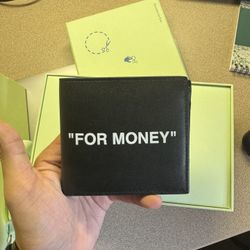 Off white wallet