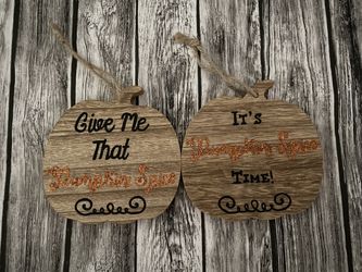 Pumpkin spice decor