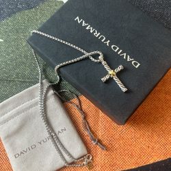 David Yurman Cross Necklace
