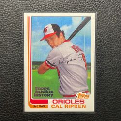2018 Cal Ripken Jr. Topps Archives Topps Rookie History #98T Orioles 