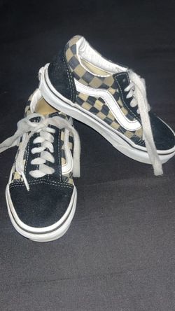Kids 10.5c Checkered Vans