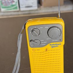 Weather Band Radio ( Radio Shack!!)