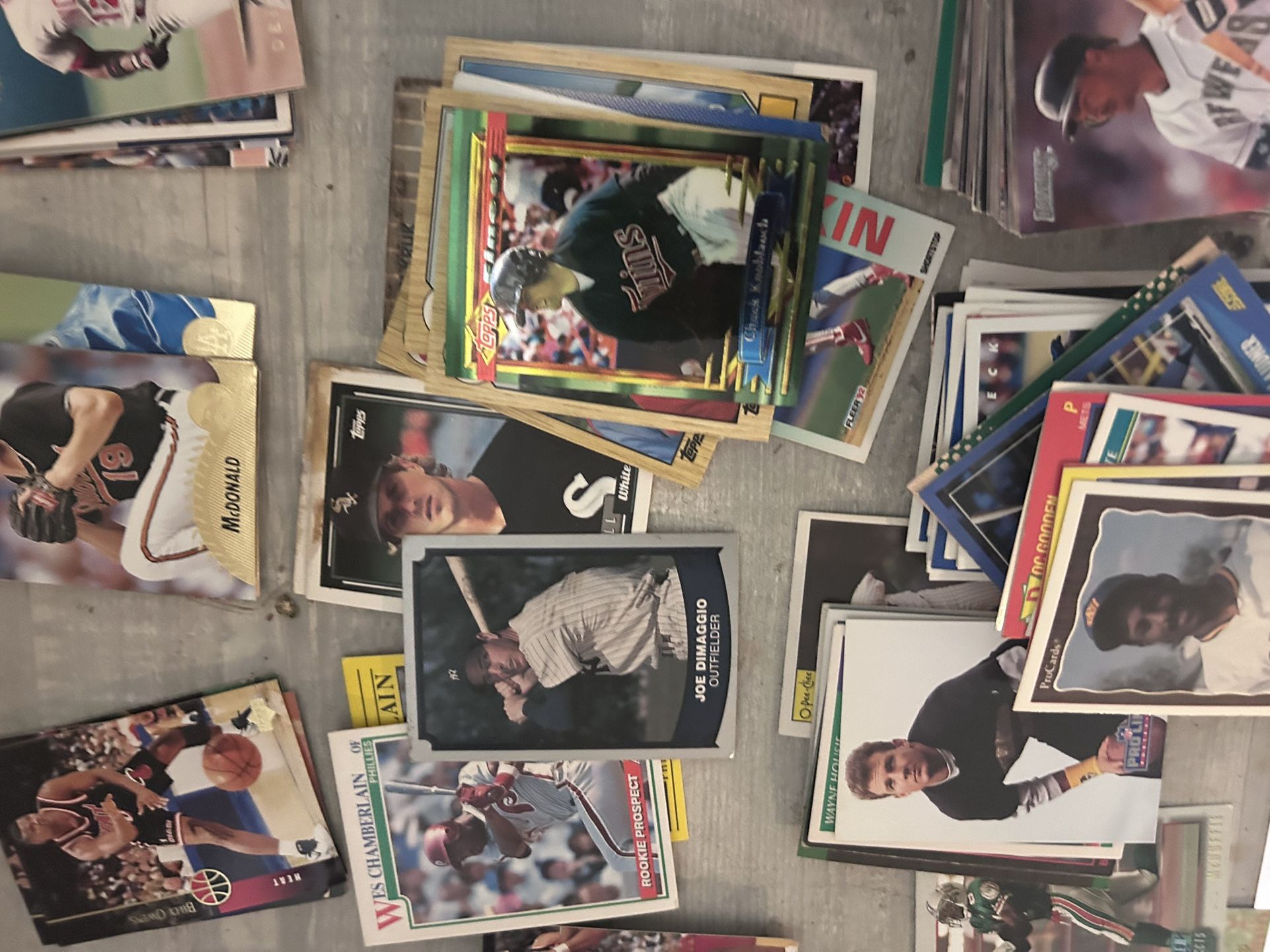 Baseball Football Basketball Cards