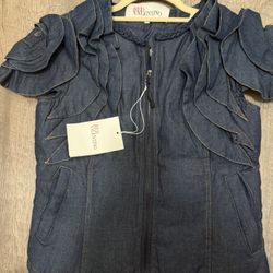 New With Tags Red Valentino Warm Vest Size S