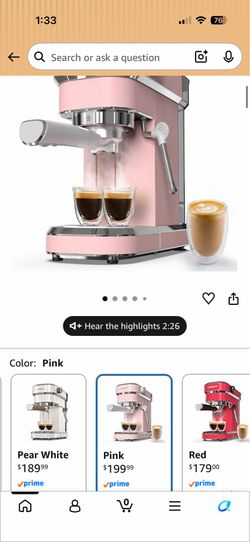 laekerrt espresso machine