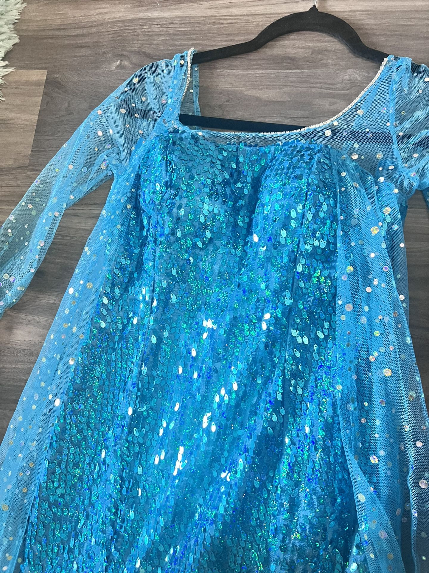 Homemade Elsa Costume