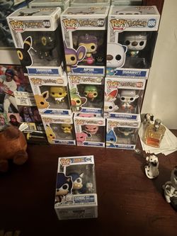 different pop figures 