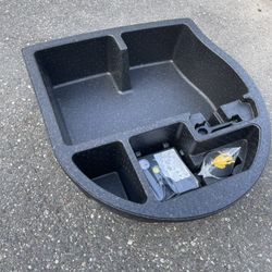 New Kia spare tire foam insert with Pump and Tool