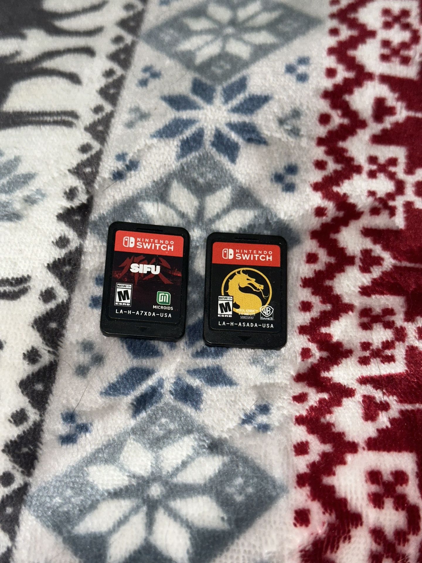 Nintendo Switch Sifu & Mortal Kombat 11 Games