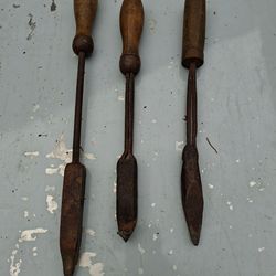 Antique Forged Hand Tools Set