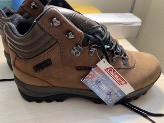 Suede Hiking Shoes Coleman Brand New