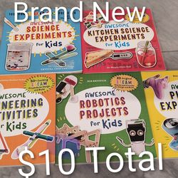 BRAND NEW STEAM STEM Awesome Science Experiments, Kitchen Science Experiments, Engineering Activities, Robotics Projects, Physics Experiments For Kids