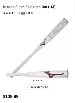 New!! Finch Softball bat