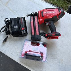Craftsman V20 2-in 18-Gauge Cordless Brad Nailer (Battery and Charger Included)