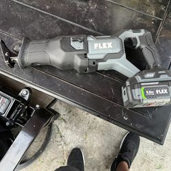 saw zall flex and battery
