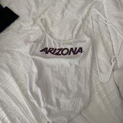 u of arizona body suit size small 