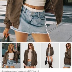 Princess Polly leather Jacket 