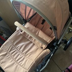 Pink stroller 