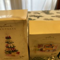 Hallmark Barbie Accessory Ornaments