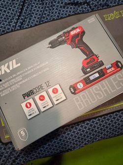 Skil PWRCORE DRILL AND DIGITAL LEVEL