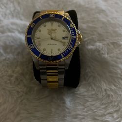 In Victor Men’s Wristwatch Two Tone With D