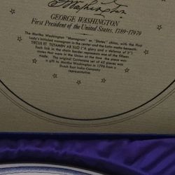 Limited edition white house China