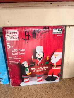 Christmas blow up