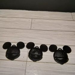 Set of 3 Disney 3D Black Mickey Mouse Balloon Weights Anchors Anagram