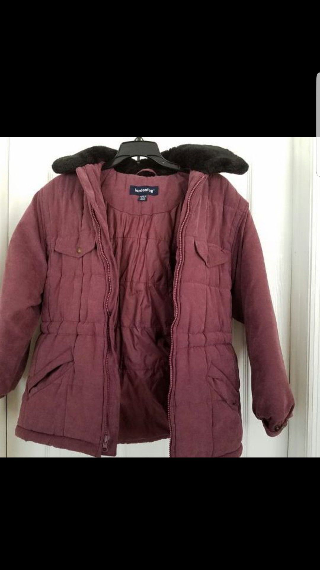 Child's Size 10/12 London Fog Winter Coat