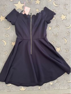 Navy Ted Baker Dress